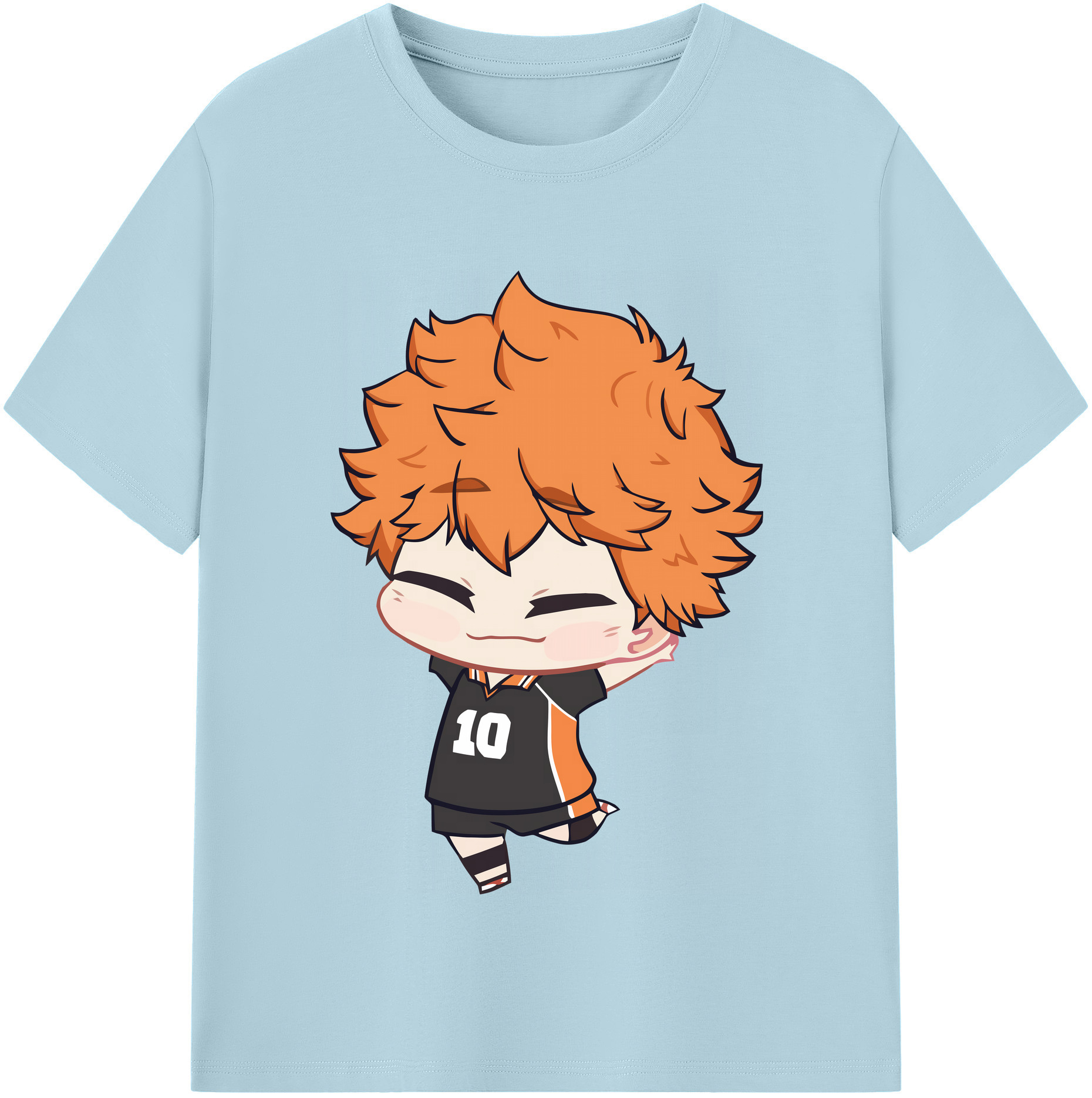 （画像用） ハイキュー!! Haikyu!! 綿100％半袖Tシャツ（フロントプリント）